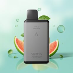 Adalya AD 10000 Puffs Mėta Taškas Kosminė Pilka 14 ml 2% Nikotino USB-C