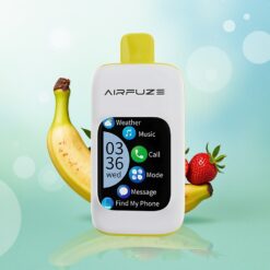 AirFuze Smart Pro 40000 Pūkų Braškių Bananų Vape