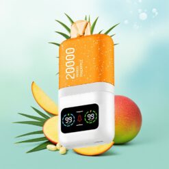 Aivono Aim Magic 20000 Pūkų Mango Ananasas 0% Nikotino Tipo-C