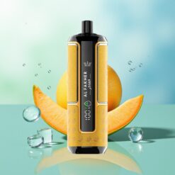 Al Fakher Crown Bar 15K Hypermax Išmetamis Vaporizatorius Mango Ledas