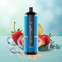 Al Fakher Crown Bar 15K Uogų Ledas Hypermax DTL 22ml 600mAh Type-C
