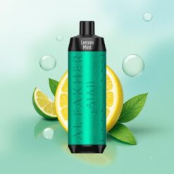Al Fakher Crown Bar 8000 Citrina Mėta Kristalai 600mAh USB-C 18ml 5mg 0.6ohm