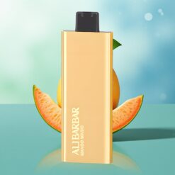 Alibarbar Pandora 7000 Pūkų Vienkartinis Vapas Mango Magija 17 ml 1.0 Ohm