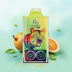 Fumot Leopard 40K Pūkų Vienkartinis Garintuvas Kiwi Pasiflora Gvajava 700mAh Baterija