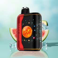 GEEK BAR Platinum Edition 25000 Pūkų Arbūzas Ledas USB-Type C Greitas Įkrovimas 20mL Skystis 2% Nikotino
