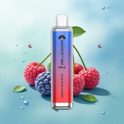 Hayati Pro Max 4000 Pūkštelių Mėlynųjų Serbentų ir Vyšnių (2ml bakas 10ml automatinis papildymas 1400mAh akumuliatorius 2% 5% Nikotino stiprumas)
