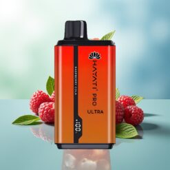 Hayati Pro Ultra 15000 Pūkų Avietinė Kola Disposable Vape