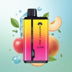 Hayati Pro Ultra 15000 Pūkų Vyšnių Ledas Apelsinas Mango Disposable Vape