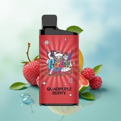 IGET Bar 3500 Pūkų Keturguba Uoga 1.2 Omų Tinklelio Ritė 1400 mAh PC+ALU