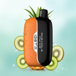 IGET Moon K5000 5000 Pūkų Ananasas Kiwi Ledas K5000 PC 1.35 Ohm 81.5g 49.5x25.3x99.4 mm